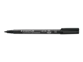 Viltstift Staedtler OHP Lumocolor 317 Medium 1.0mm Zwart - 3