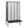 Z-garderobekast,HxBxD 2120x1200x815mm,8vak,vak B 300mm,cil.-slot
