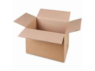 Amerikaanse Vouwdoos Dubbele Golf Bruin 488x388x277mm - 1