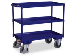 Tafelwagen 400kg Lxb 1000x700mm 3 Etages Staalplaat