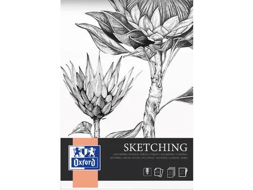 Tekenblok Oxford Sketching A4 50 vel 120 gram