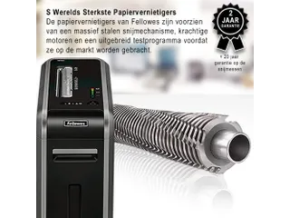 Papiervernietiger Fellowes 125ci P-4 snippers 3,9x38mm - 6