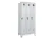 locker voor scheiding van kleding,HxBxD 1950x900x500mm,3vak