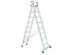multifunctionele reformladder,2x8,sporten,balk L 4,18m,aluminium