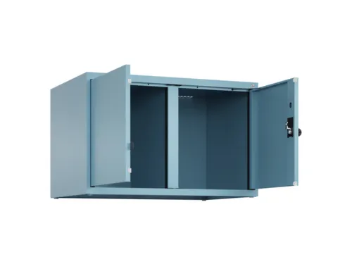 opzetkast,v. locker voor scheiding van kleding,2vak.,vak B 400mm