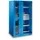 zwaarlastkast met zwenkdeuren,HxBxD 1950x1146x690mm,lak RAL6011
