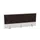 opzetpaneel,v. bureau,aanbouw achter,B 1400mm,Bl-wit,BN2036-bruin