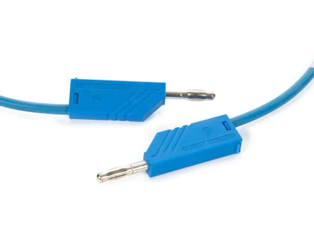 Meetsnoer 4mm 50cm / Blauw (MLN-SIL / 1)