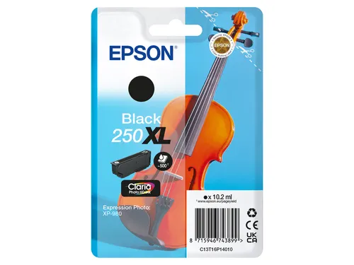 Inktcartridge Epson 250XL T16P14 zwart