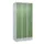 Z-garderobekast,HxBxD 1950x900x500mm,vak B 150/300mm,cil.-slot,sokkel