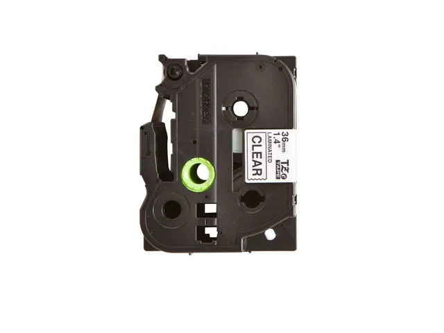 Ruban de lettrage Brother P-Touch TZe-161 standard 36mm noir sur trans