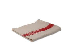 Werkdoek 100% katoen 40x50cm 10 Stuks Wit Rood