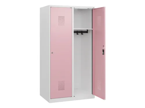 schoollocker,HxBxD 1530x800x500mm,2vak,vak B 400mm,cil.-slot