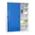 schuifdeurkast,HxBxD 1950x1500x600mm,RAL7035,front RAL5010