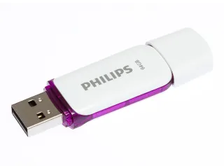 USB stick 2.0 Philips Snow USB-A 64GB paars - 3