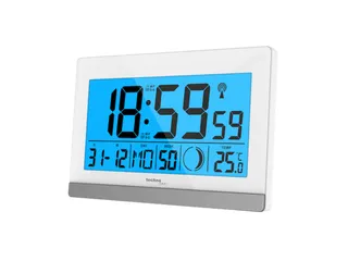 Digitale wekker Technoline WS 8056 144x96x38mm wit/zilver - 1