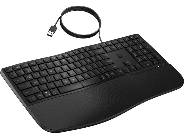 480 Comfort Wired-toetsenbord zwart AZERTY