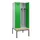 locker met bank,voor scheiding van kleding,HxBxD 2120x800x815mm,2vak