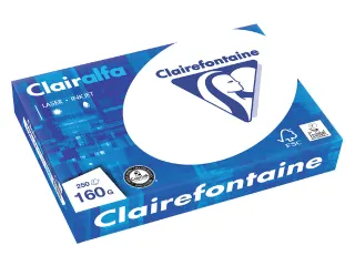 Kopieerpapier Clairefontaine Clairalfa A4 160 Gram Wit 250vel - 1