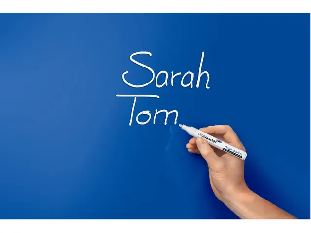 Glasbord 60x80cm Blauw