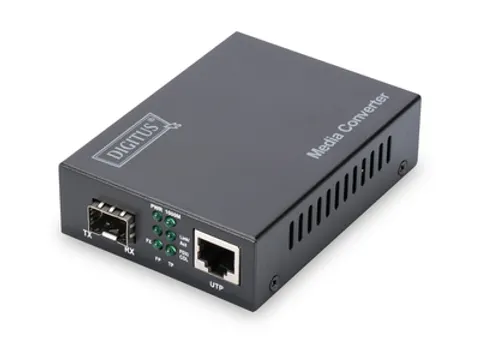 Gigabit Ethernet-mediaconverter, SFP SFP open slot, zonder SFP-module