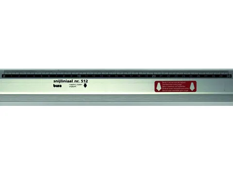 Snijliniaal Bura 512 Antica 30cm aluminium