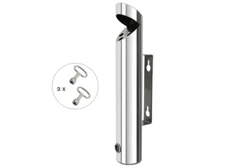 Asbak BRASQ wand AT200 RVS - 5