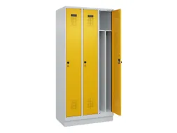 locker voor scheiding van kleding,HxBxD 1950x900x500mm,3vak