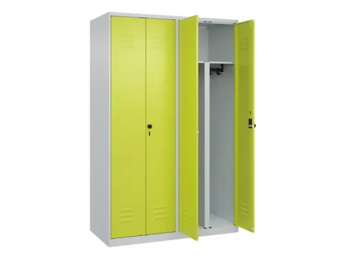 PBM-locker,HxBxD 1850x1200x500mm,4vak,vak B 300mm,draaigrendel