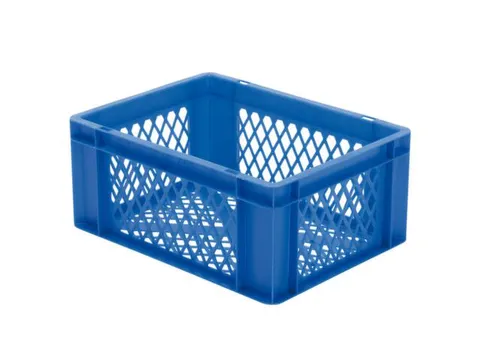 Bac gerbable norme Europe 15l HxLxl 175x400x300mm parois/fond ajourés