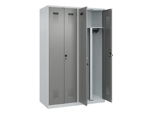 PBM-locker,HxBxD 1850x1200x500mm,4vak,vak B 300mm,draaigrendel