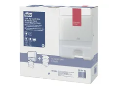 Tork 952100 Startpakket H2 mini Multifold Handdoek Dispenser + refill