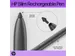 HP Slim Rechargeable Stylus Pen Grijs