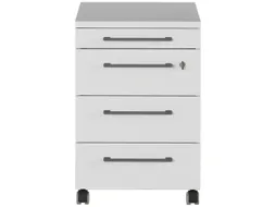mobiel ladeblok,HxBxD 610x420x400mm,4lade(n),m. beugelgreep