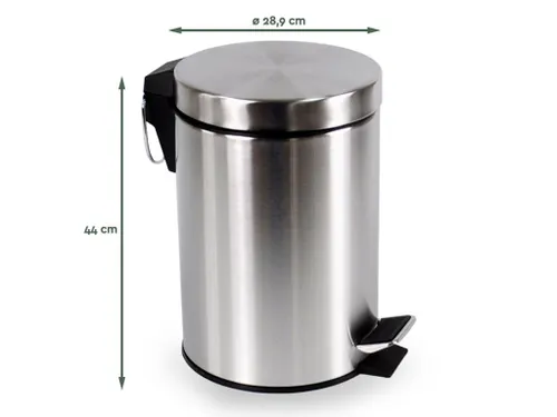 Pedaalemmer RVS 20 Liter