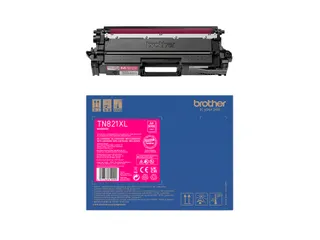 Toner Brother TN-821XLM rood - 3
