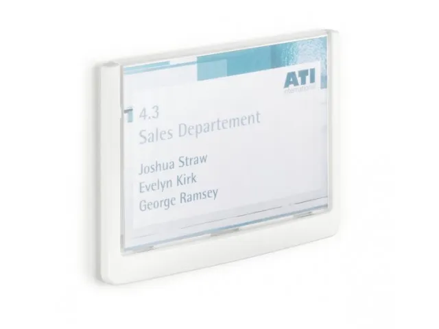 Deurbord Click Sign 149x105mm Wit