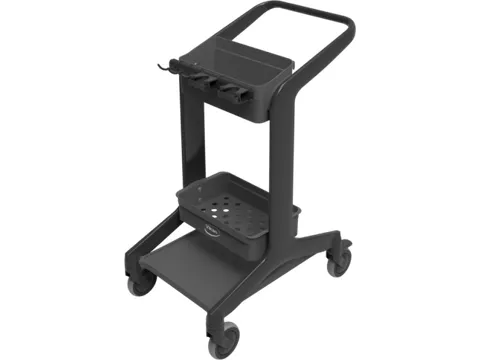 Vikan HyGo Mobile Cleaning Station Zwart