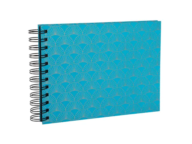 Fotoalb spir 50p zwr t 23x16cm ARTY blauw