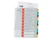 Cosy tabbladenA4 11-gaatsperforatie PP set 1-10