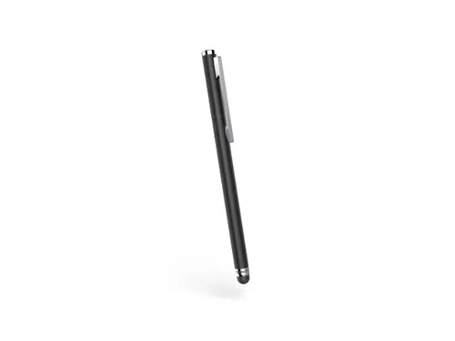 Stylus Pen Hama Slim met soft touch punt en clip zwart