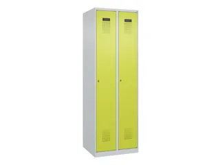 locker voor scheiding van kleding,HxBxD 1850x600x500mm,2vak - 1