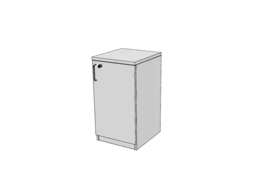 kantoorkast,HxBxD 720x400x445mm,Bl-wit
