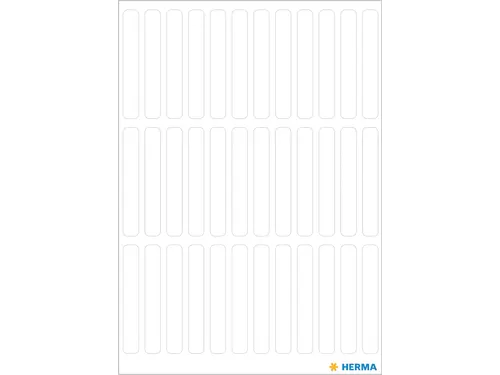 HERMA 3735 Universele etiketten 5x35mm Wit 252 stuks