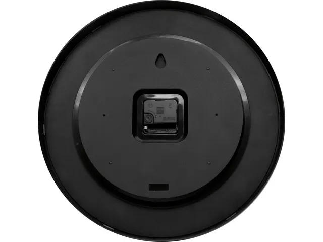 wandklok NXT STIL UURWERK 40cm kunststof wit zwarte cijfers