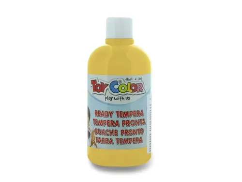 ToyColor plakkaatverf fles 500ml donkergeel