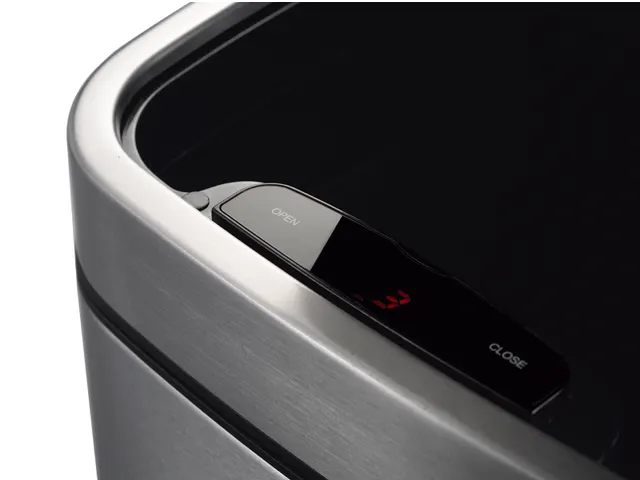 Afvalbak Touch Pro Bin 20+20 Liter Mat Rvs