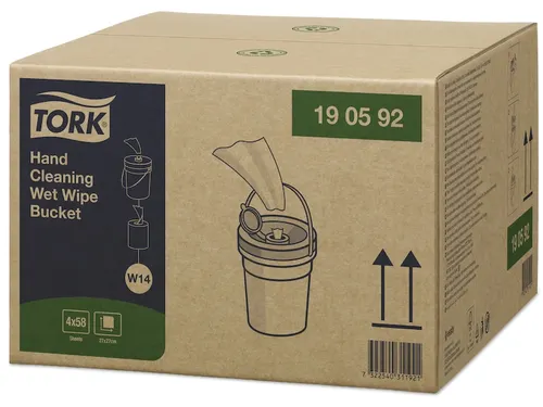 Reinigingsdoekjes Tork Hand Cleaning W14 parfumvrij wit 190592
