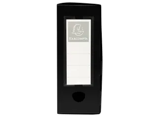 Klasseerdoos PP opaa k rug 100mm zwart - 1
