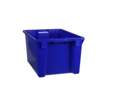 Draaistapelbak Pp 300x600x400mm 50l Blauw